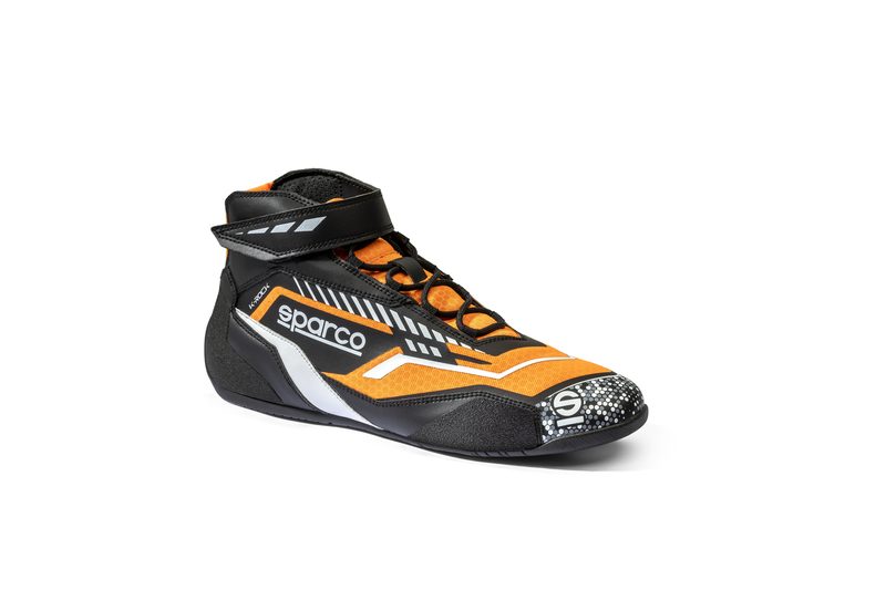 Sparco Kart Shoe Black Orange